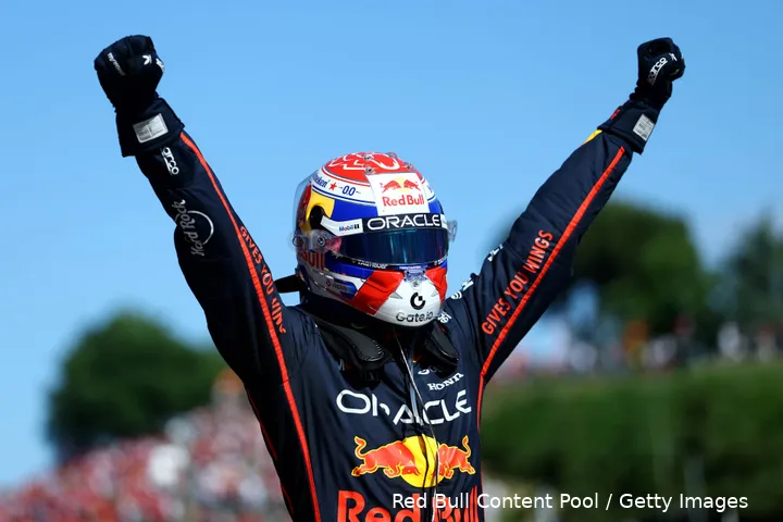 max verstappen red bull racing 2025 emilia romagna zondag race overwinning 1
