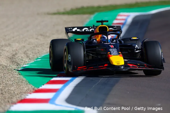 max verstappen red bull racing emilia romagna 2025 vrijdag training 1