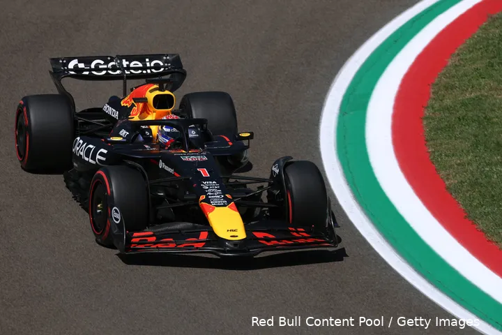 max verstappen red bull racing imola vrijdag vt1 9