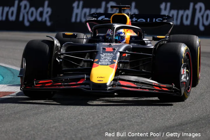 max verstappen red bull racing miami 2025 vrijdag sprintkwalificatie 1