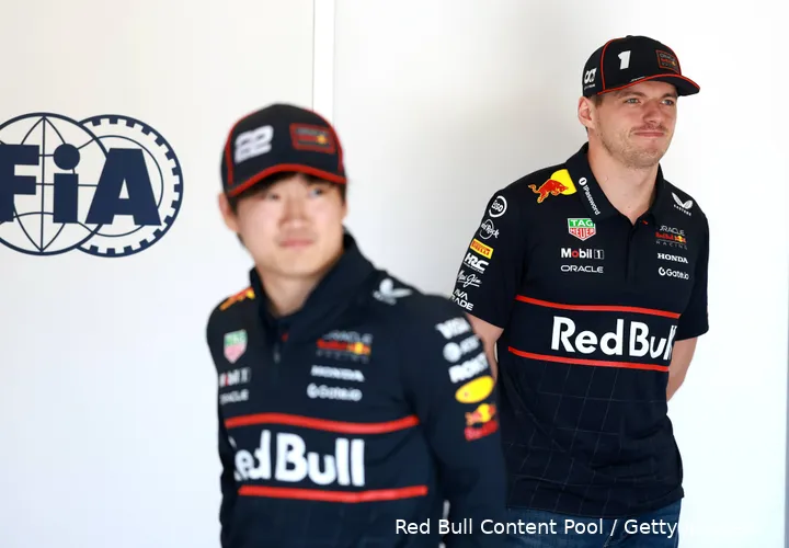 max verstappen yuki tsunoda red bull racing 2025 emilia romagna zondag