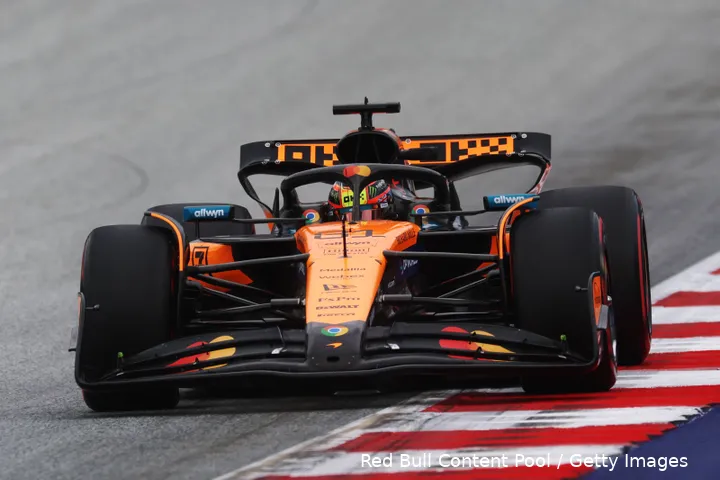 oscar piastri mclaren18 friday spielberg 2025