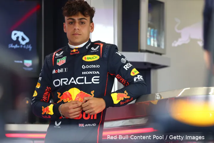 arvid lindblad silverstone red bull racing 15