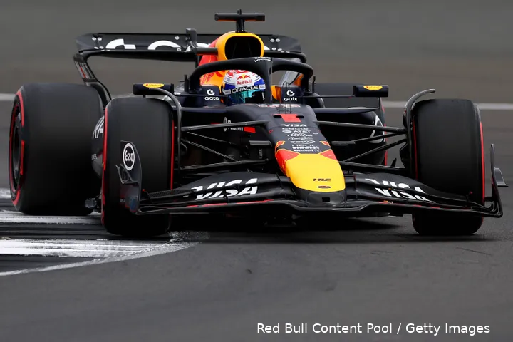 max verstappen rb21 red bull racing 2025 silverstone groot brittannie zaterdag kwalificatie 2