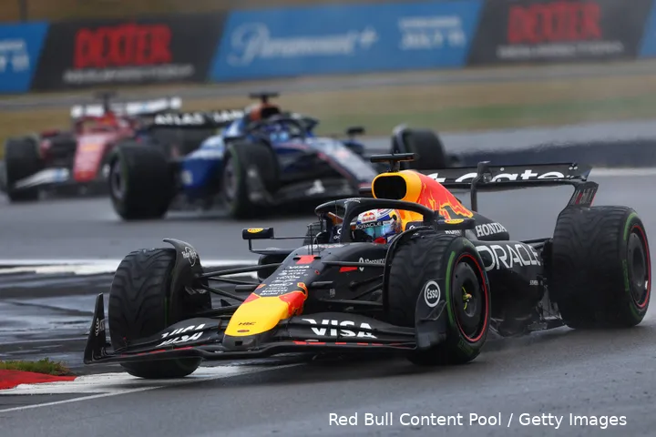 max verstappen rb21 red bull racing 2025 zondag race silverstone groot brittannie 7