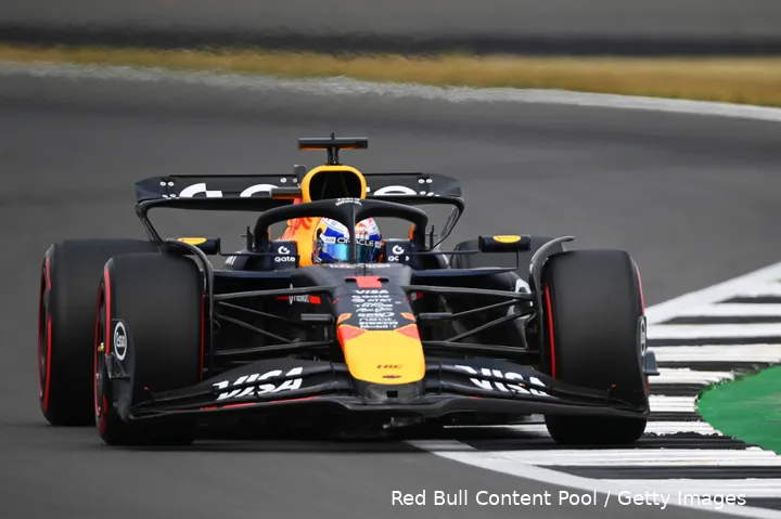 max verstappen rb21 red bull racing silverstone groot brittannie 2025 zaterdag kwalificatie 6