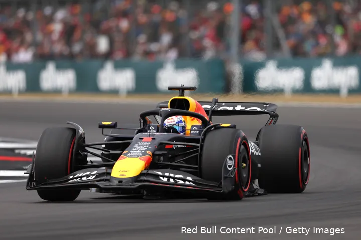 max verstappen rb21 red bull racing silverstone groot brittannie 2025 zaterdag kwalificatie