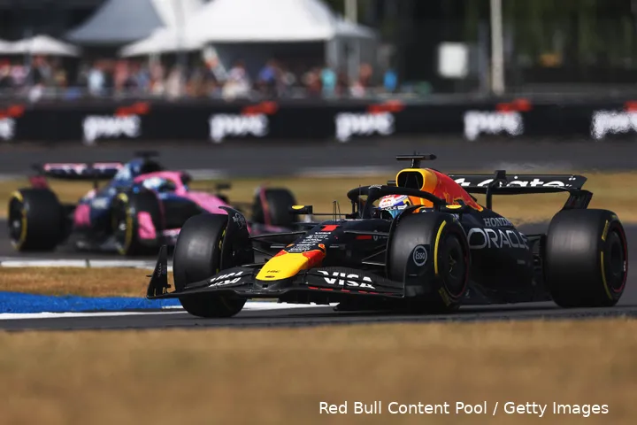 max verstappen rb21 red bull racing silverstone groot brittannie zondag race 2025 1