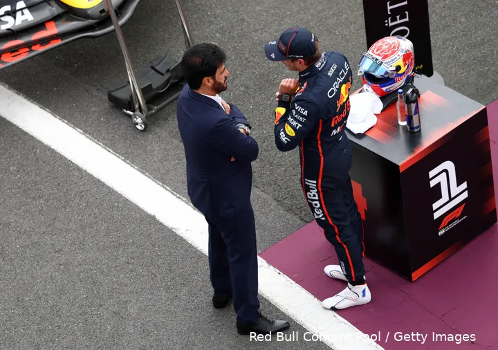 max verstappen red bull racing mohammed ben sulayem fia silverstone groot brittannie 2025 1