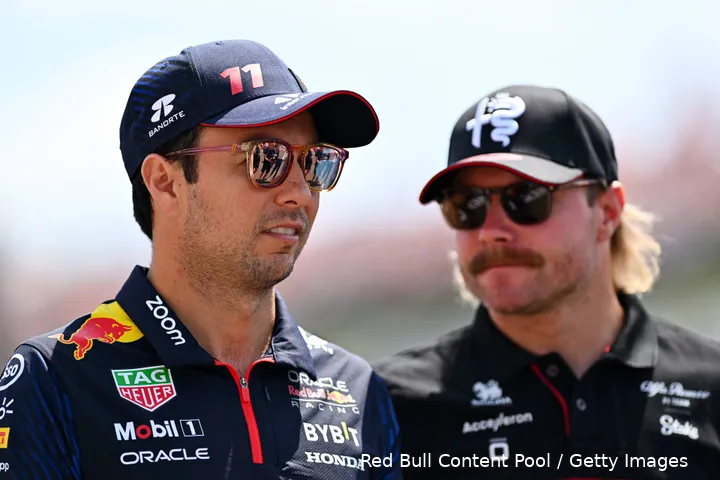 valtteri bottas sergio perez 12