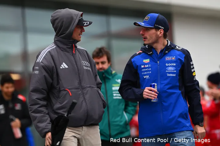 max-verstappen-red-bull-nico hulkenberg-audi-2026-zondag-canada-race