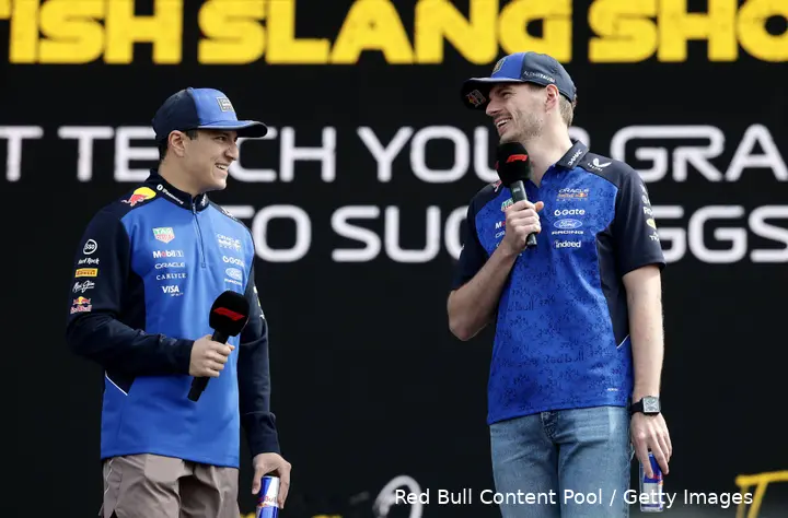 Verstappen-Hadjar-Silverstone-1-Red Bull-vrijdag-1