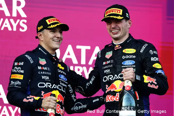 max-verstappen-isack-hadjar-podium-azerbeidzjan-baku-bakoe-2026-3