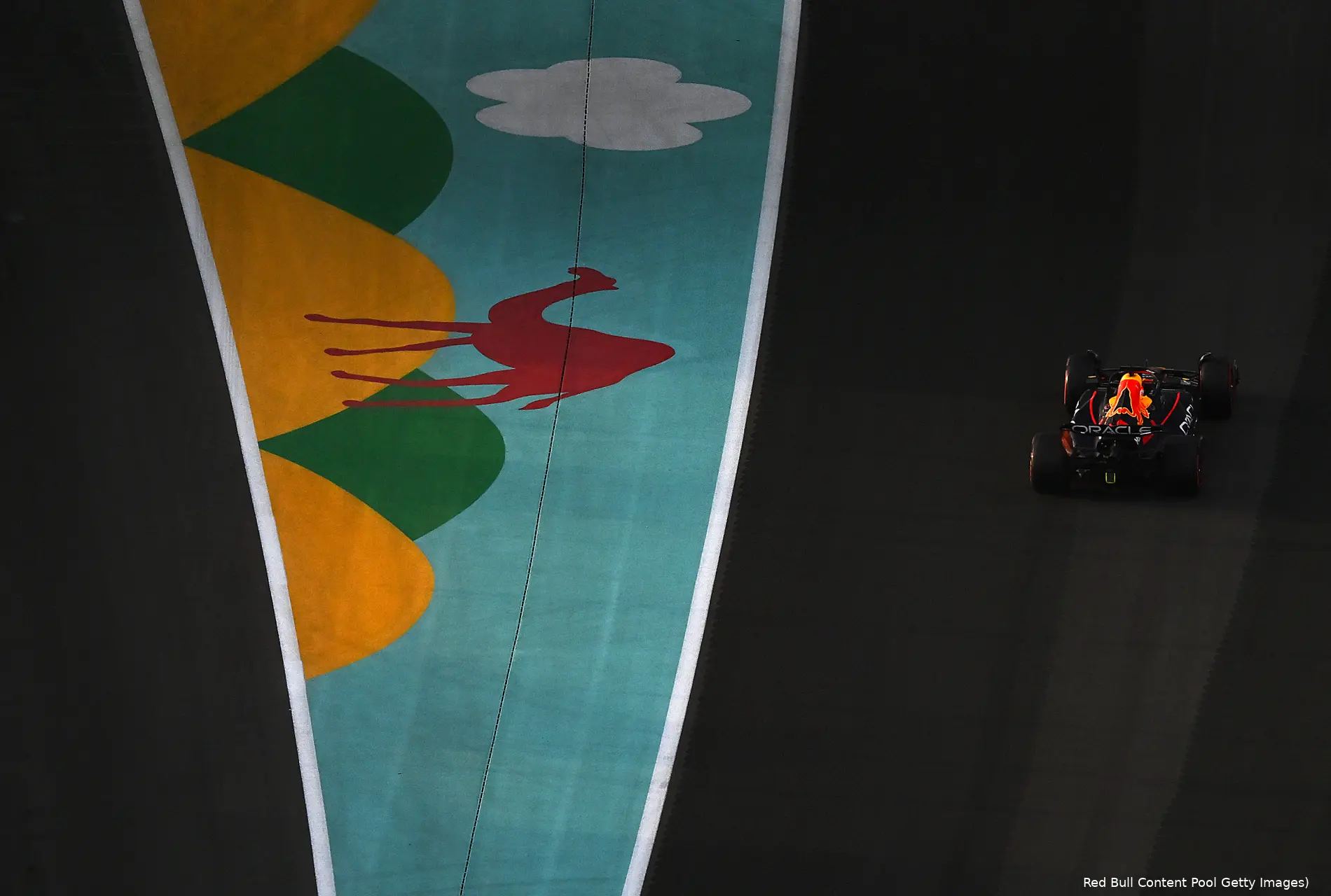 Verstappen VT3 rijdende Saoedi Arabie 2022