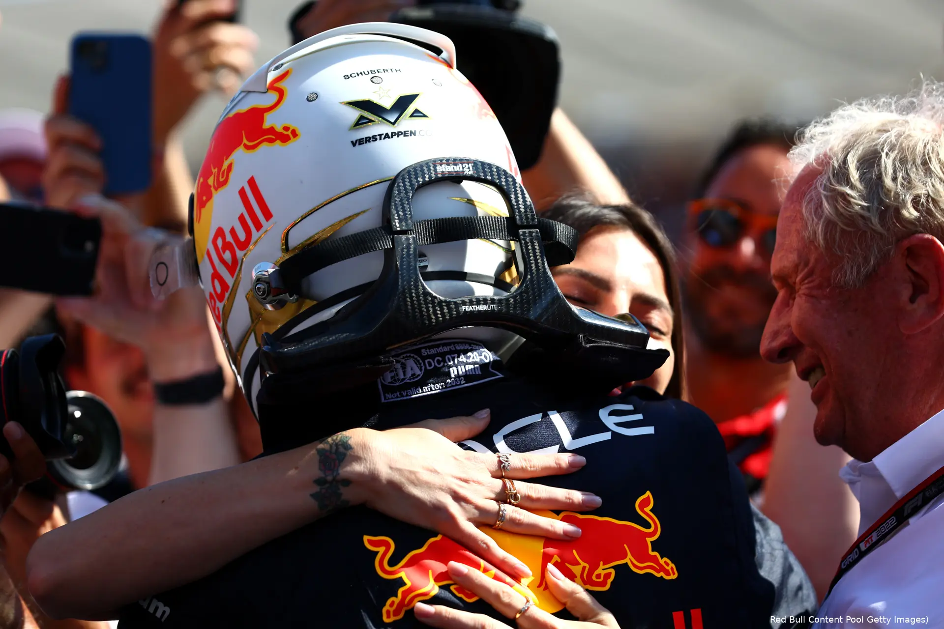 max verstappen kelly piquet red bull racing gp frankrijk 2022