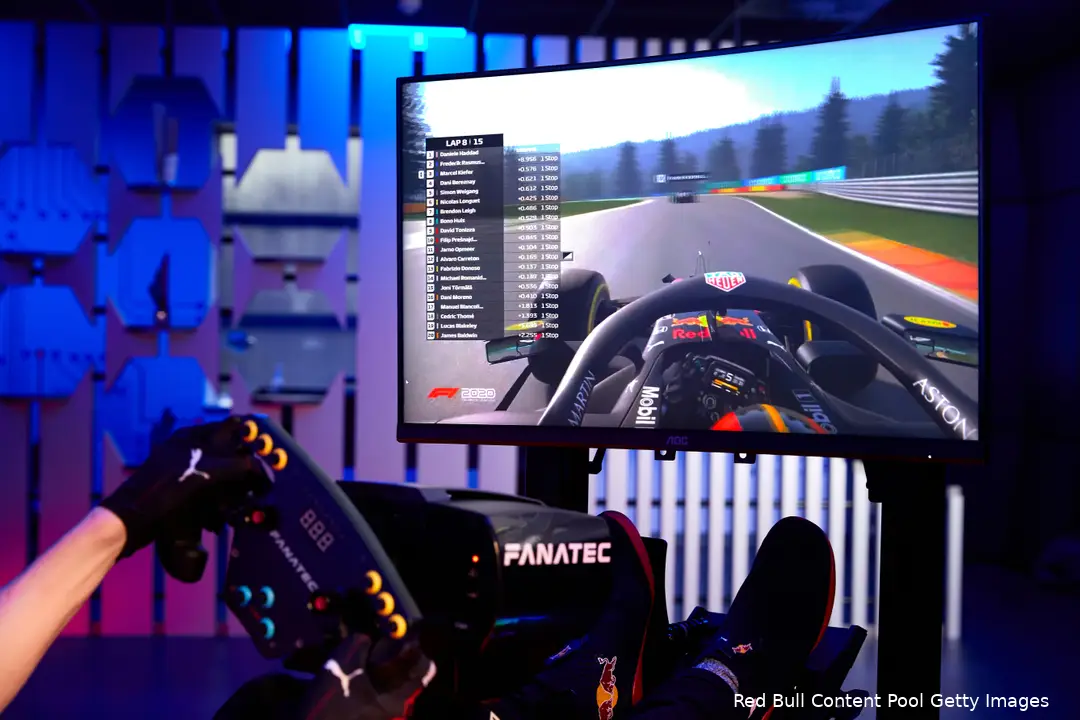 red bull racing esports simulator