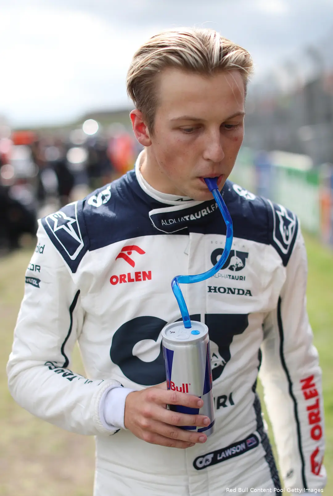 Lawson deed goede zaken in Zandvoort. (Foto: Red Bull Content Pool/Getty Images)