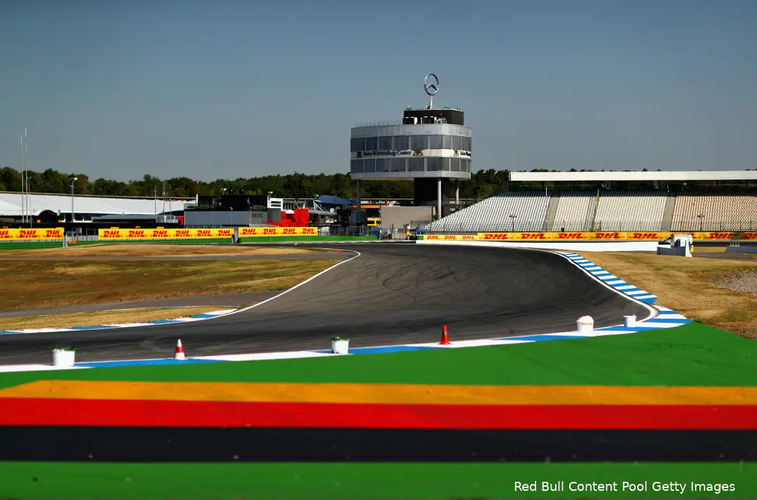 De Hockenheimring heeft in 2019 voor het laatst op de F1-kalender gestaan. (Foto: Red Bull Content Pool/Getty Images)