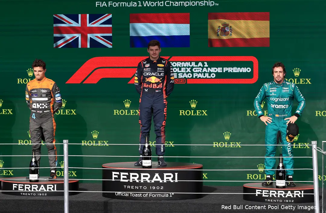 brazilie lando norris max verstappen fernando alonso