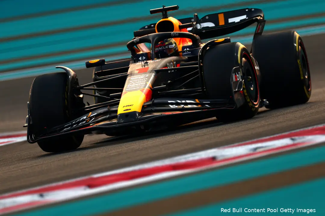 In de kwalificatie wist Verstappen iedereen te verrassen. (Foto: Red Bull Content Pool/Getty Images)