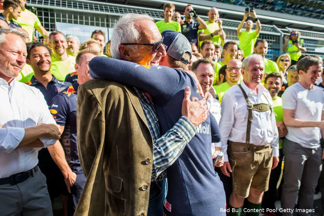 Marko vindt het jammer dat Mateschitz niet meer meemaakt wat Verstappen nu laat zien.