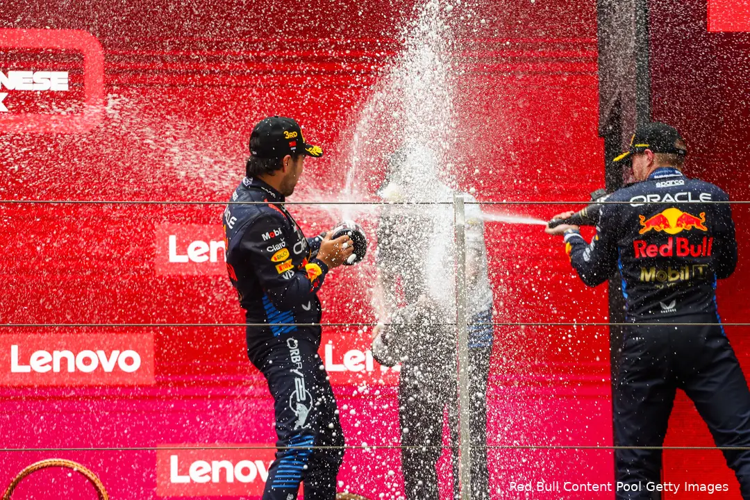<i>De Grand Prix van China was het laatste één-tweetje van Red Bull Racing.&nbsp;</i>