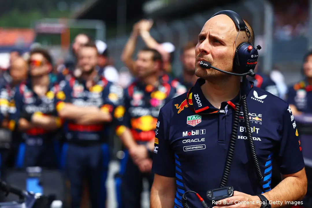 gianpiero lambiase red bull racing oostenrijk zondag 2024
