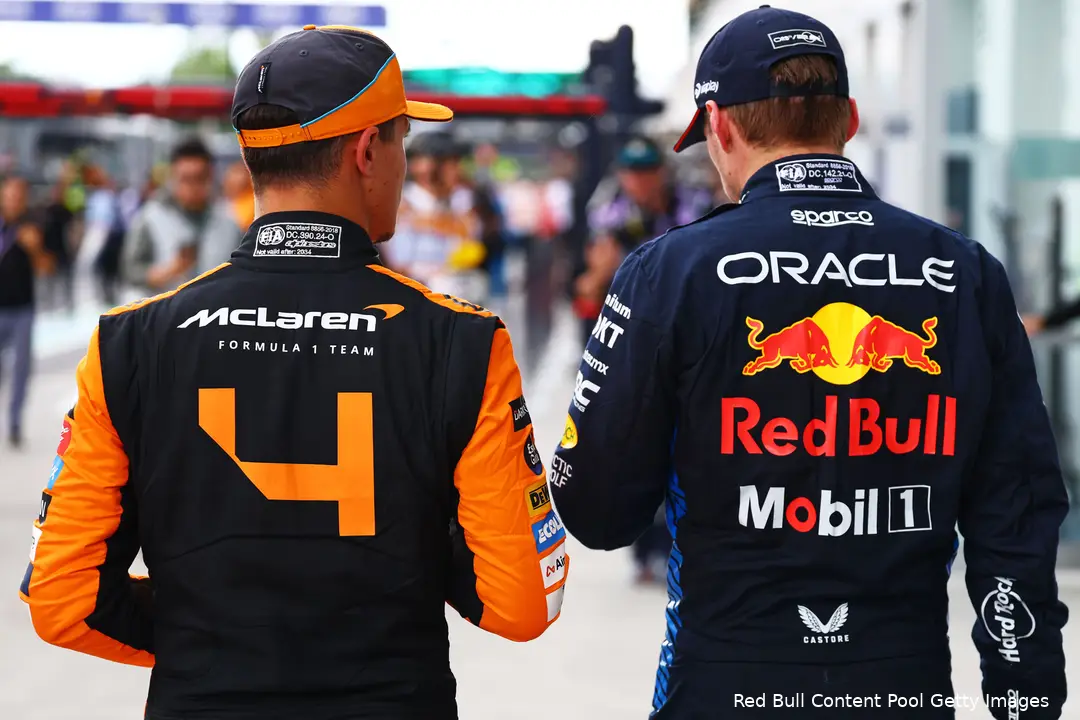 max verstappen redbullracing canada zaterdag 2024 lando norris