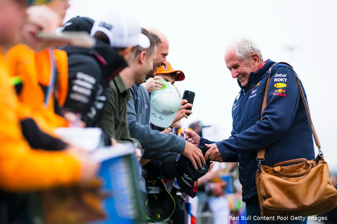 helmut marko red bull racing groot brittannie vrijdag 2024