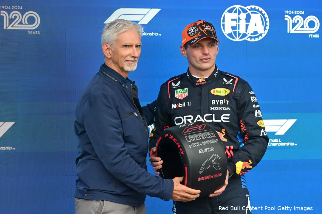 max verstappen pole damon hill