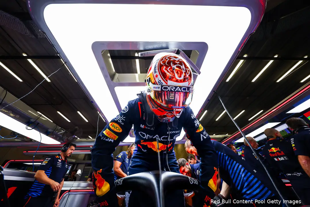 max verstappen vt2 vrijdag belgie 2024