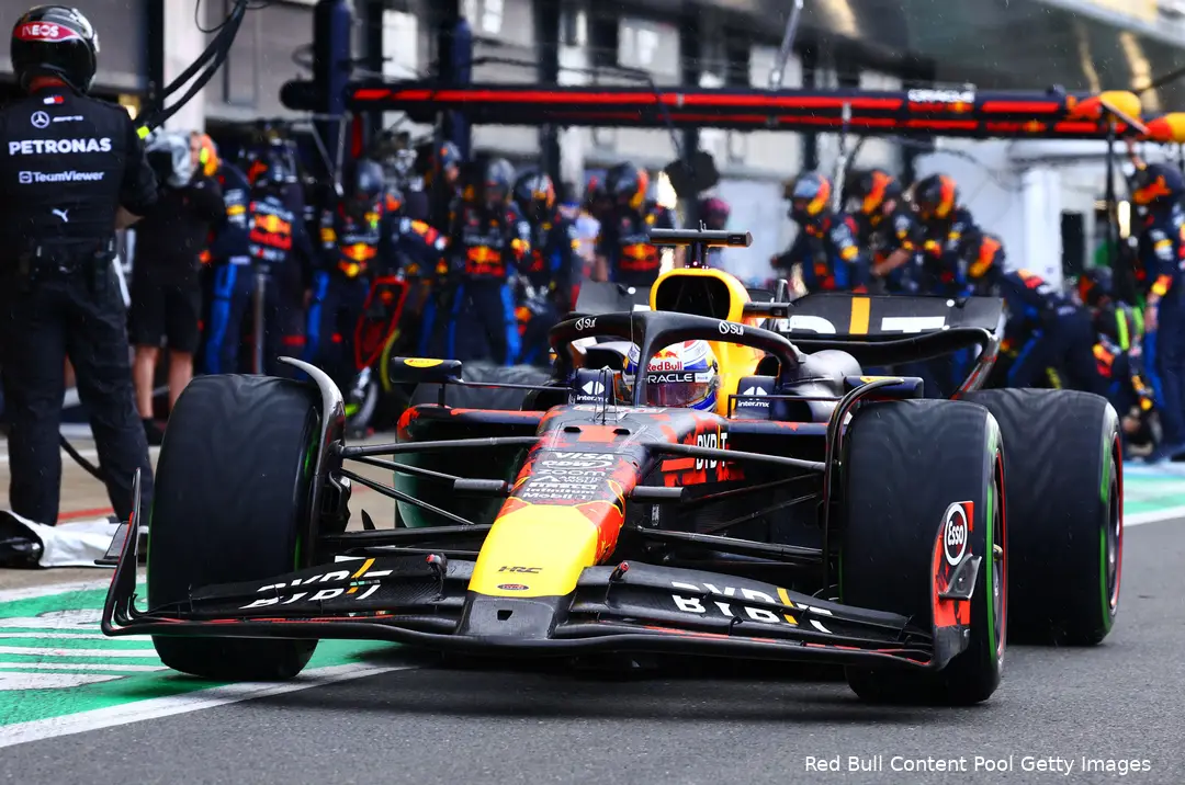 pitstop max verstappen red bull racing silverstone 2024 2