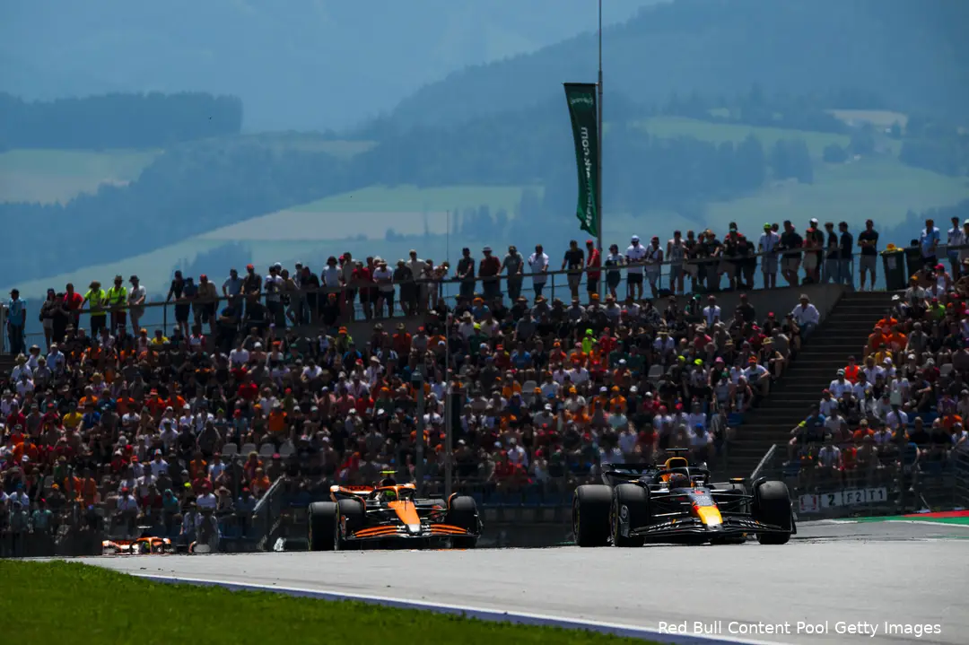 verstappen norris sprint oostenrijk
