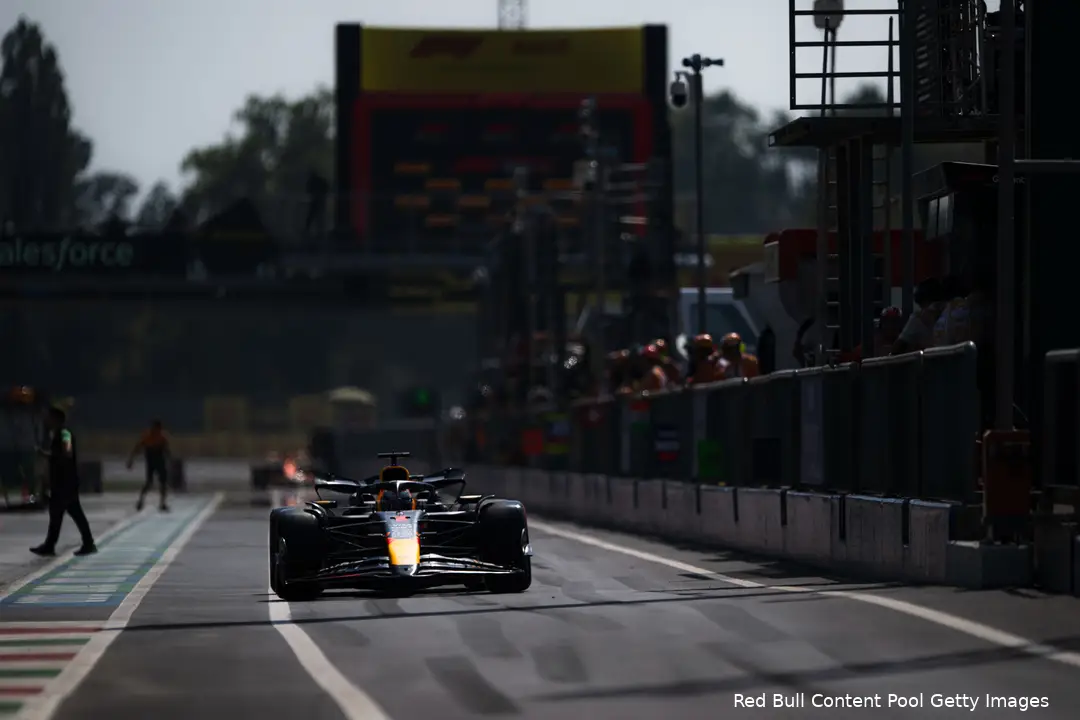 Verstappen werd slechts zevende in de kwalificatie van Monza.