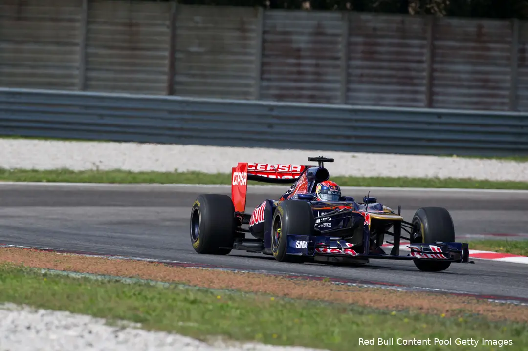 max verstappen 2014 adria test toro rosso