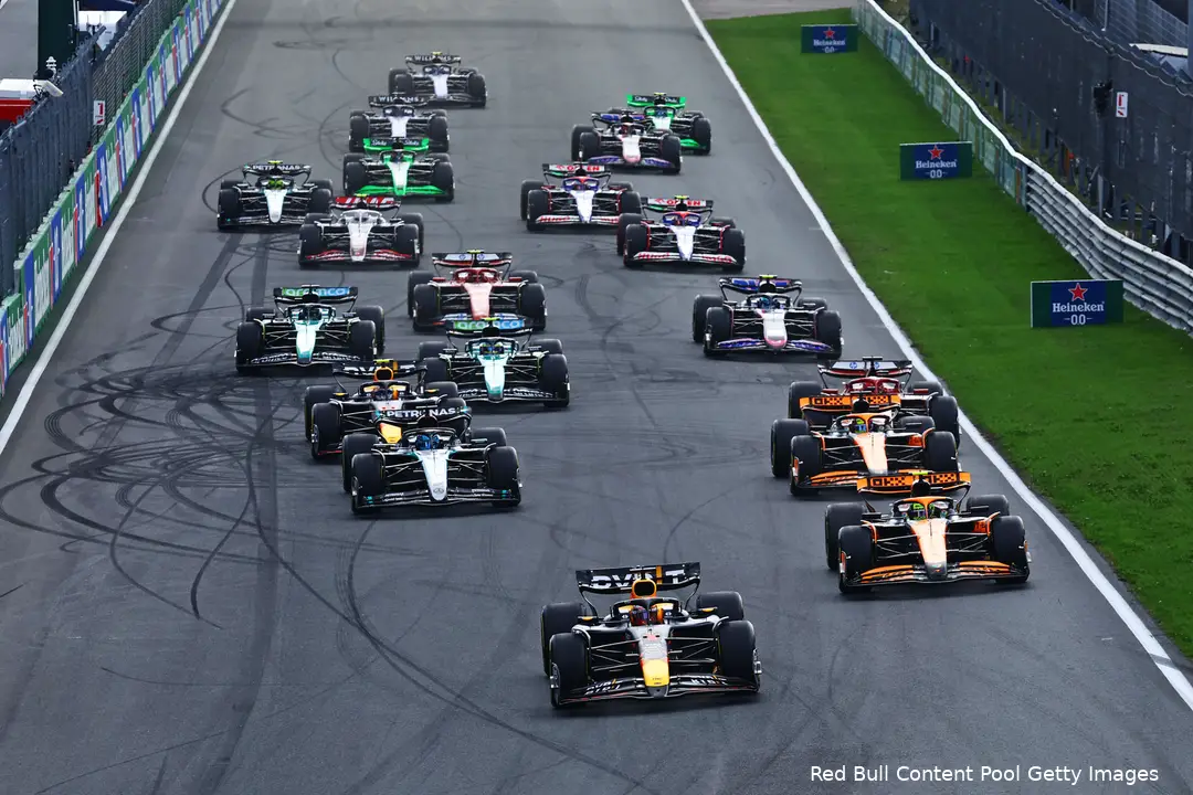 nederland 2024 zandvoort start max verstappen lando norris 5