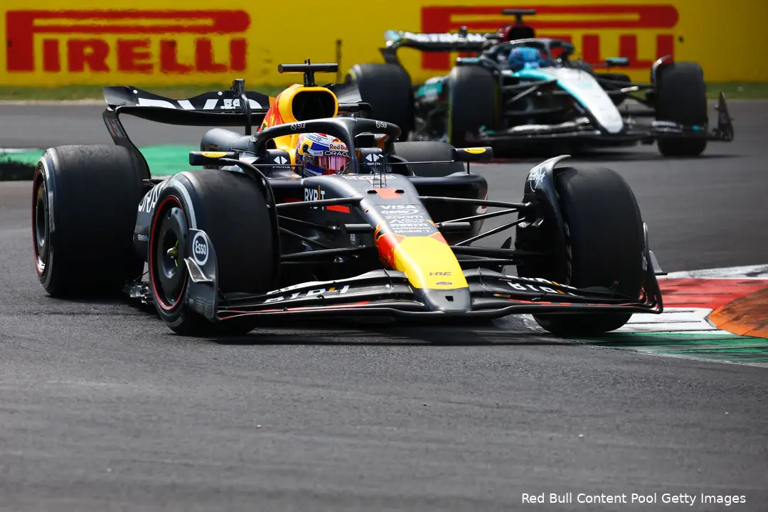 De problemen waren in Monza zo erg dat Verstappen de RB20 een 'monster' noemde.