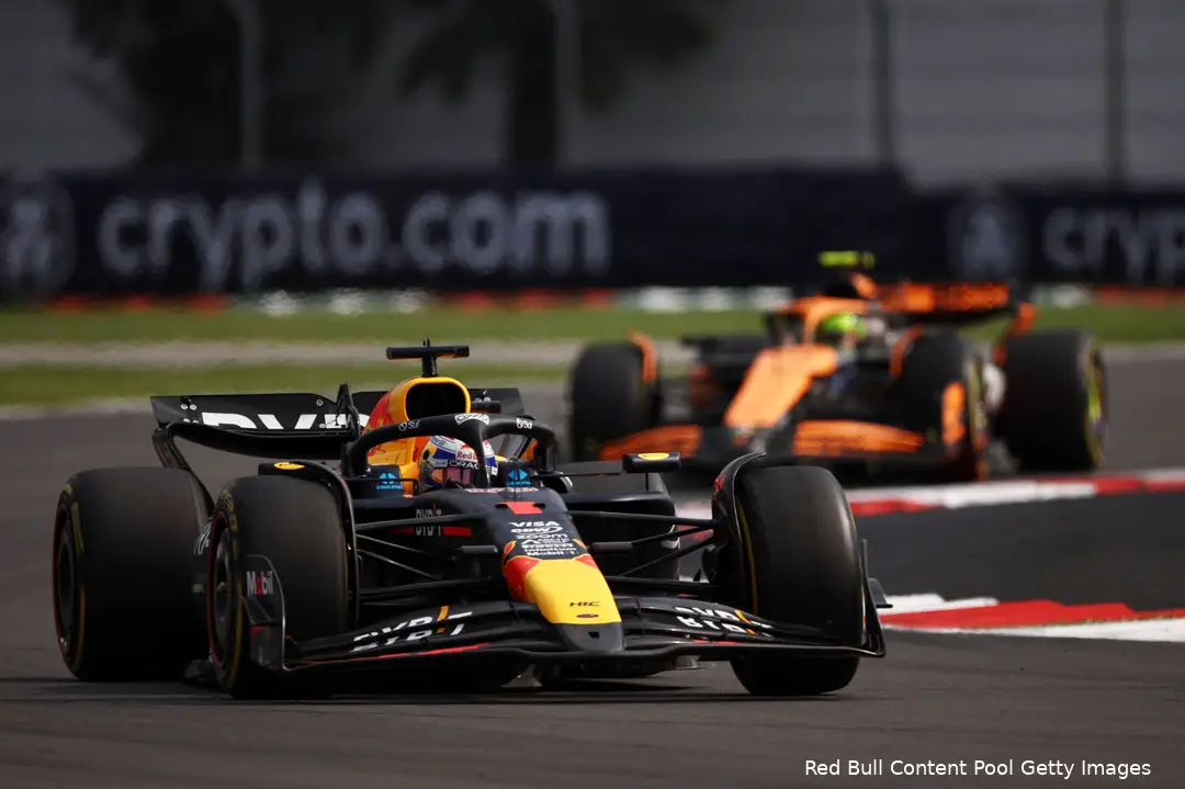 max verstappen lando norris mexico race 2024