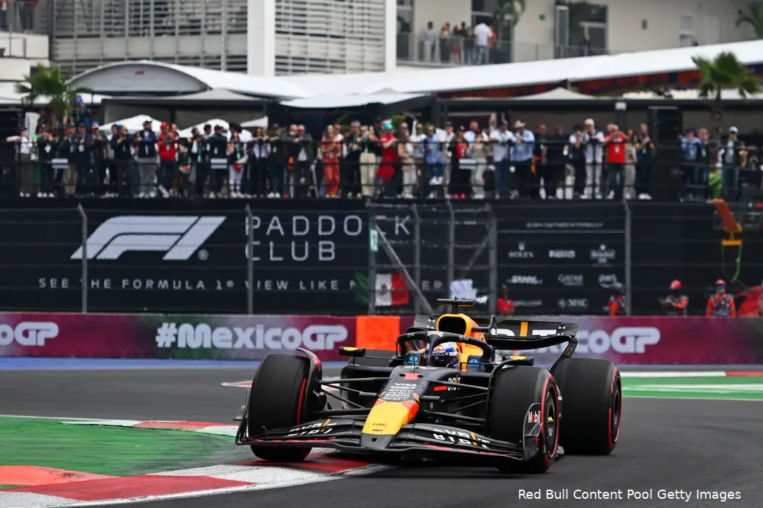 max verstappen rb20 zaterdag kwalificatie redbullracing mexico