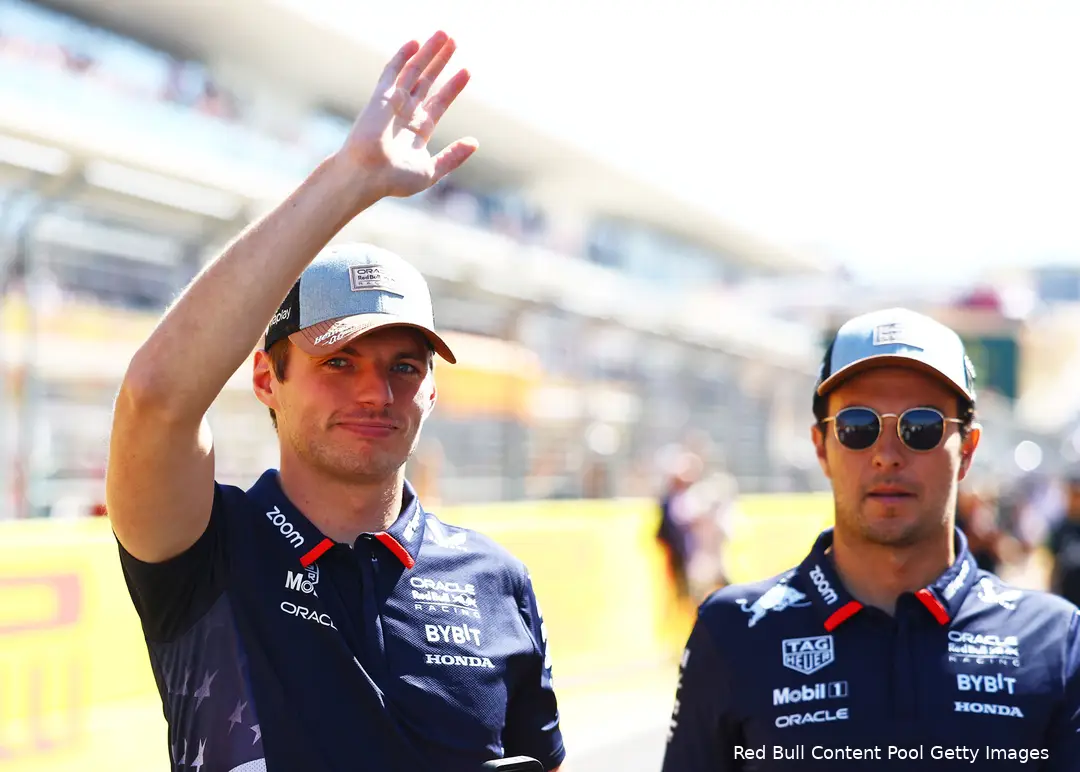 sergio perez max verstappen red bull racing zondag verenigde staten gp 2024 2