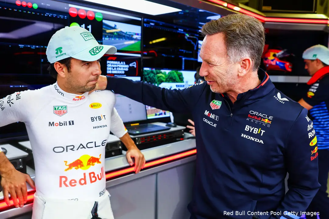 Horner en Pérez in Mexico.