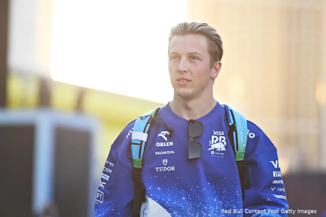 liam lawson woensdag las vegas 2024 1