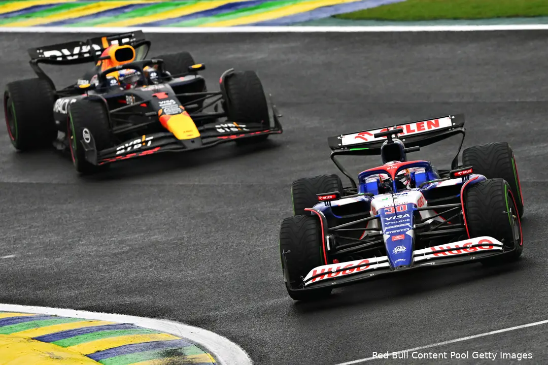 sergio perez liam lawson visa cash app rb red bull racing gp sao paulo zondag 2024 2