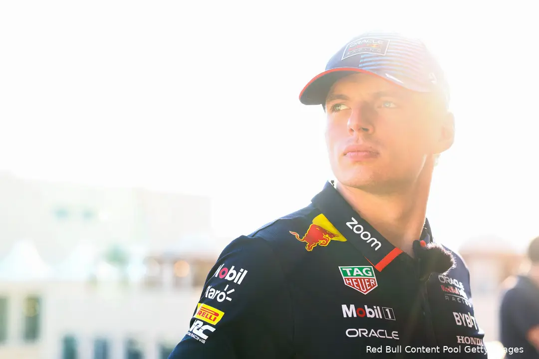<i>Russell denkt dat Verstappen zich nog zal verbeteren dit weekend.</i>