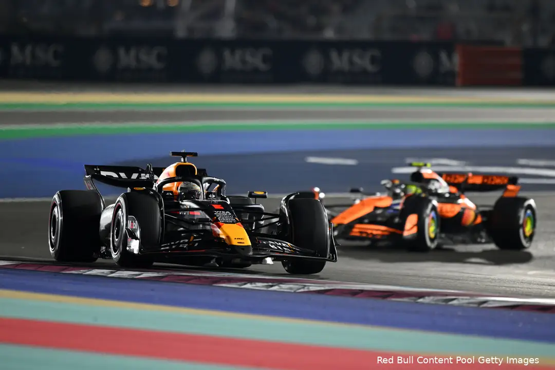 max verstappen lando norris qatar rb20 12
