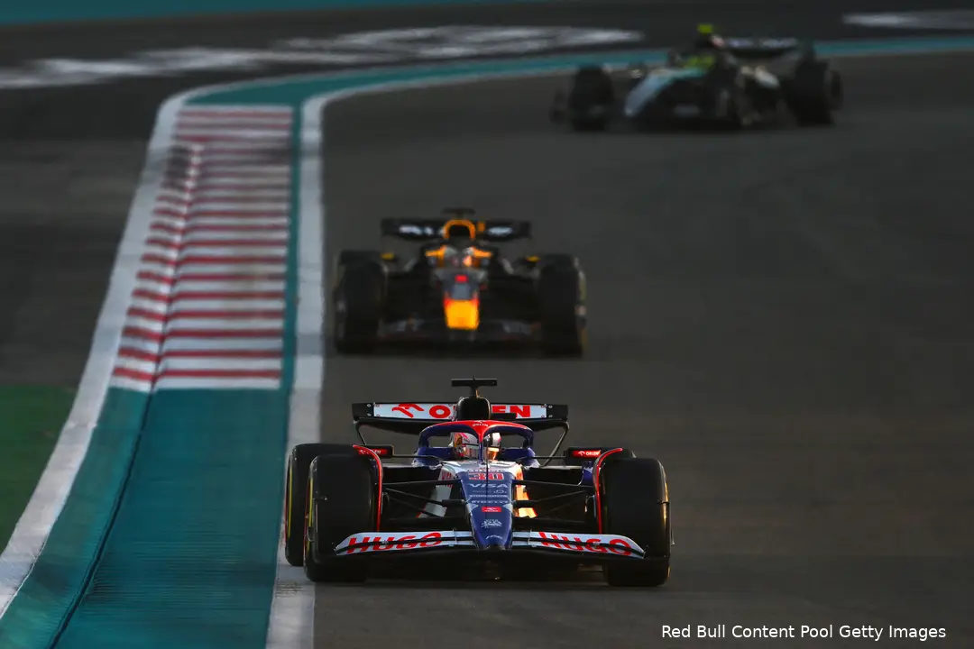 max verstappen rb20 red bull racing donker abu dhabi 2024 1 liam lawson 12