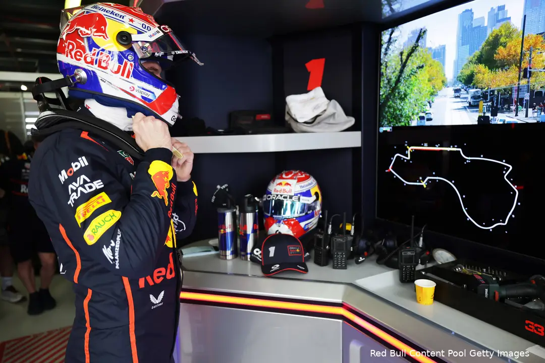 <i>Verstappen kan in de regen het verschil maken.</i>
