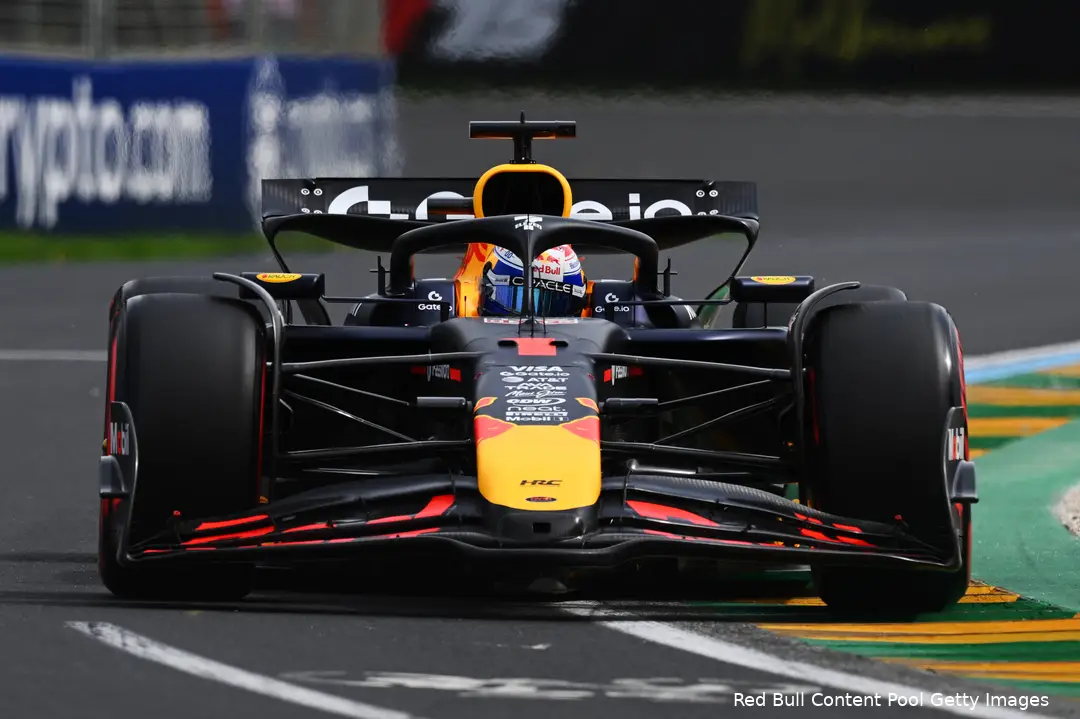 Verstappen lijkt meer grip te hebben gevonden op zaterdag.