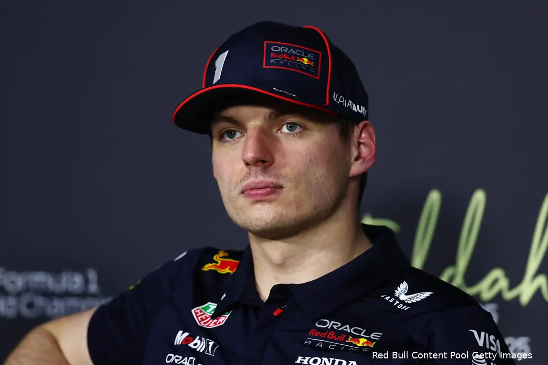 <i>Verstappen excelleert altijd onder druk.</i>