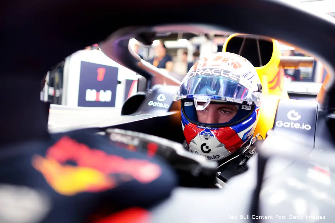 Een scherpere voorkant is voor Verstappen nooit verkeerd.